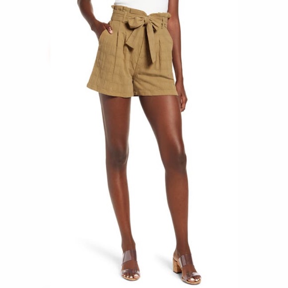 Nordstrom Pants - Nordstrom Paper Bag Shorts Good Luck Gem NWT
